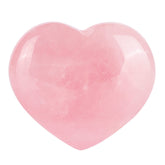 Artistone cœur quartz rose 2 pouces, idéale pour méditation et concentration.