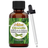 Artizen Citronnelle – bouteille 30ml avec pipette pour diffusion aromatique en extérieur
