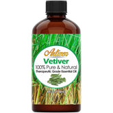 Artizen Vetiver – bouteille pipette: huile pure prête à diffuser.