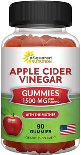 aSquared Nutrition Gommes Vinaigre de Pomme emballage pratique pour 30 jours