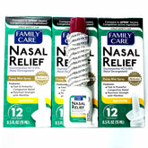 Assured brume nasale par pompe, respiration facilitée lors de congestion.