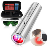 Aswaysun thérapie lumière rouge portable pour soulager les douleurs et favoriser la récupération musculaire.