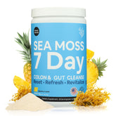 Atlantic Naturals boisson mousse marine, bouteille d’ananas, éventuel soutien digestif quotidien.
