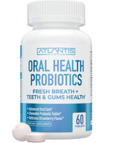 Emballage Atlantis Nutrition Probiotiques Orales – pratique et prêt à l’emploi.