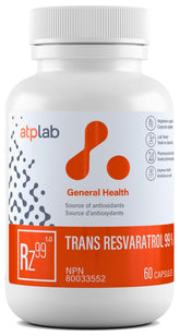 ATP LAB Trans Resveratrol: bouteille 60 gélules, source d'antioxydants pour votre quotidien