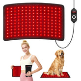 Atvxihegt bande-lumière rouge et infrarouge, couverture dos et épaules pour relaxation