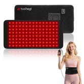 Atvxihegt ceinture lumière rouge 660-850 pour ciblage musculaire et confort.