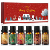 Auelife Huiles hivernales Sapin Noël: parfum frais et ambiance festive dans le diffuseur.