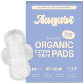 August serviettes coton biologique tissu-superieur offrent douceur et confort tout au long de la journée.