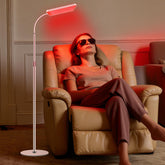 Lampe Aumtrly thérapie rouge pour visage et corps, pratique à domicile.
