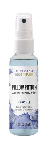 Aura Cacia Potion Oreiller: brume apaisante pour oreiller et nuit paisible.