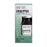 Aura Cacia huile essentielle eucalyptus – flacon prêt à diffuser pour une ambiance rafraîchissante.