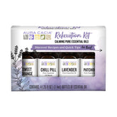 Aura Cacia Relaxation Kit: huile de lavande pour la détente au quotidien.