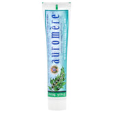 Dentifrice Auromere menthe-fraiche, tube visible, rafraîchit l'haleine et apaise les dents sensibles