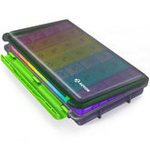 AUVON iMedassist montre le code couleur facilitant le suivi quotidien des prises.