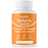 Gélules Awjsde Elava avec papaye et soutien digestif naturel.
