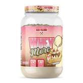 Axe & Sledge WHEY MORE en bouteille, protéine crémeuse pour shake rapide et nourrissant