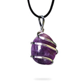 Ayana Wellness pendant améthyste : bijou élégant favorisant la sérénité.