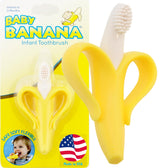 Baby Banana brosse banane originale vue de face pour initiation en douceur