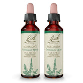 Essences florales Bach Agrimonie, flacon 20 ml prêt à l'emploi pour exprimer ses sentiments.