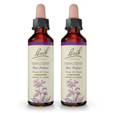 Impatiens Bach Fleurs: flacon gouttes 20 ml pratique pour l'impatience