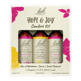 Kit Bach Remèdes fleurs Espoir et Joie, emballage élégant pour le bien-être émotionnel.