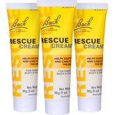 RESCUE Crème Bach pack trio 30 g prêt à l emploi, soin hydratant polyvalent