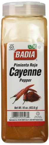 Badia Pepper Cayenne, bouteille-épices: réhausse vos plats quotidiens avec une touche piquante