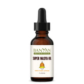 Banyan Botanicals Super Nasya Oil, flacon rose-santal, pour une routine aromatique apaisante.