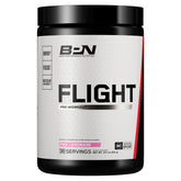 BPN Flight Pre Workout, bouteille rose prête pour énergie et concentration