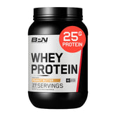 BARE PERFORMANCE NUTRITION pot-protéine whey-casein: texture crémeuse après l’entraînement.
