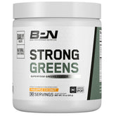 BARE PERFORMANCE NUTRITION Strong Greens en bouteille prête à mélanger, énergie naturelle.