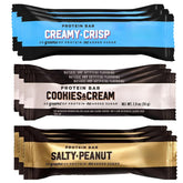 BarebeIIs pack varié de barres protéinées à emporter.