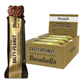 Barebells Barres Protéine Salé Cacahuètes: texture veloutée et cacahuètes croquantes.