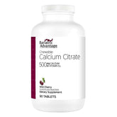Bariatric Advantage Calcium Citrate à mâcher – goût cerise – soutien nutritionnel quotidien.