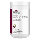 Emballage Bariatric Advantage Calcium Citrate Chewable 500 mg cerise sauvage, pratique pour le quotidien.
