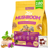 Basopum gommes champignons 4000mg – bouteille prête à l'emploi pour la concentration quotidienne.