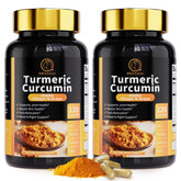 BBEEAAUU Curcumine - bouteille, usage quotidien et absorption optimale.
