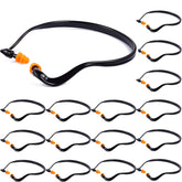 BBTO bouchons d'oreilles à bande orange, confortables et efficaces.