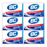 BC Powder Original – boîte d'emballage pratique pour emporter lors de déplacements et urgences douleur.