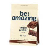 Be Amazing Vegan Protein – emballage chocolat brownie batter, saveur gourmande et zéro compromis