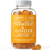 Be Happy Be You Gommes – Bouteille curcuma-gingembre pour articulations et mobilité