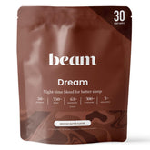 Beam Dream Sleep Powder bouteille saveur chocolat fondant favorisant détente et sommeil paisible