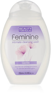Beauty Formulas lave-intime doux, pH équilibré, sensation de fraîcheur.