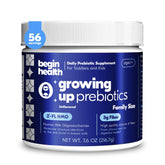 Begin Health Growing Up Prébiotics – bouteille facile à ajouter au quotidien pour une digestion douce