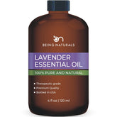 Being Naturals Lavande — bouteille en verre avec pipette pour dosage précis