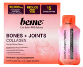 BeMe Fortibone sachet orange-mangue pour une prise pratique au quotidien.