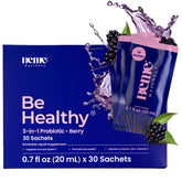 BeMe Probiotiques liquides, bouteille pratique pour une digestion quotidienne équilibrée.