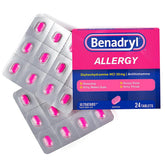 Benadryl 20201 Ultratabs – boîte pratique pour usage quotidien et voyage