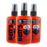 Ben's Tick Repellent, bouteille-pompe 3-4oz, protection durable en plein air.
